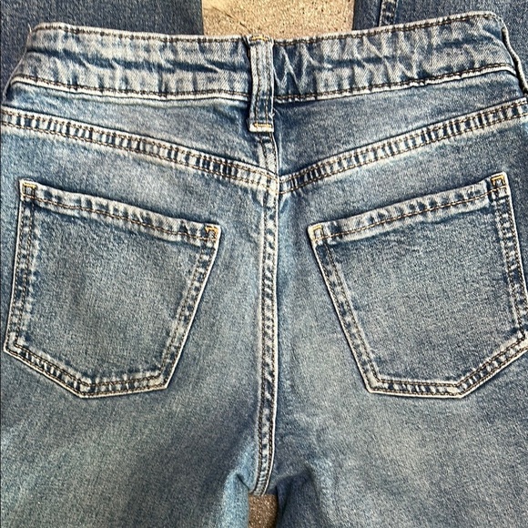Kids H&M Blue Straight Leg Jeans Classic Style - Picture 7 of 8
